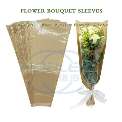 Beberapa Tas Bentuk Y Lengan Karangan Bunga Kertas Kraft Untuk Pembungkus Mawar