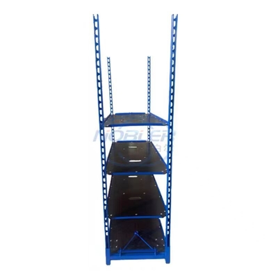 Konfigurasi Tinggi Dutch Flower Trolley Hot Dip Galvanizing Anti Rust