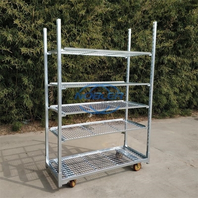 Belanda Trolley Cc Container Rack Bunga Pengiriman Denmark Trolley Cart
