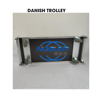 Hot Dip Galvanizing Dutch Flower Trolley Mudah Mengumpulkan Untuk Bud Room