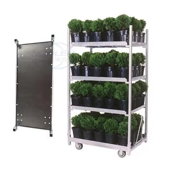 Mudah dirakit Dutch Flower Trolley dengan Metal Frame 1350*565*1900cm
