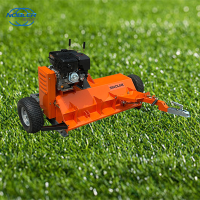 Pemotong rumput remote control pemotong rumput nol putaran otomatis robot ATV Flail taman nirkabel dengan bagian