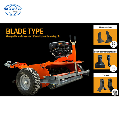 Cordless Multi Function Lawn Mower yang dapat diisi ulang Umur panjang