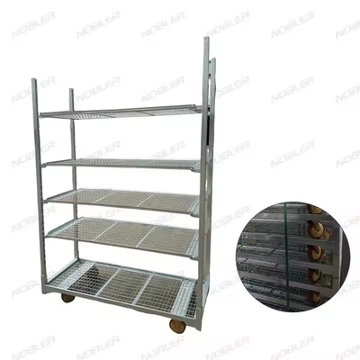Karet Bunga Belanda yang awet Perawatan Permukaan Hot Dip Galvanizing Metal Mesh Mudah Mengumpulkan