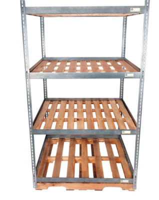 Keranjang Bibit Kayu Lapis Trolley Bunga Denmark 1500mm
