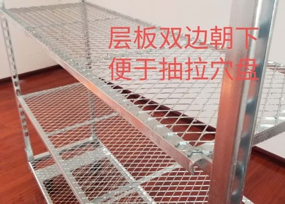 Metal Wire Mesh Dutch Flower Seedling Cart Dengan Roda 4 PP